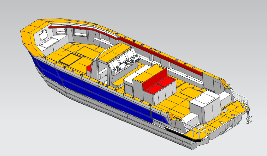 TideMaster Cat 38 Hull 2 Design for Abu Dhabi Client - NAVIER YACHTS Catamaran